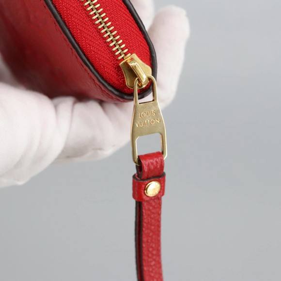 LOUIS VUITTON Monogram Empreinte Zippy Coin Purse Orian M60552 LV Auth am7102A - Picture 14 of 16